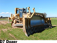 Cowra Earthworks - D7 Dozer