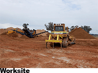 Cowra Earthworks - worksite